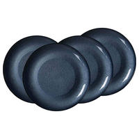 PLATZTELLER Grazia Blau ø 33 cm 4er Set - Blau, Glas (33cm) - Ritzenhoff Breker