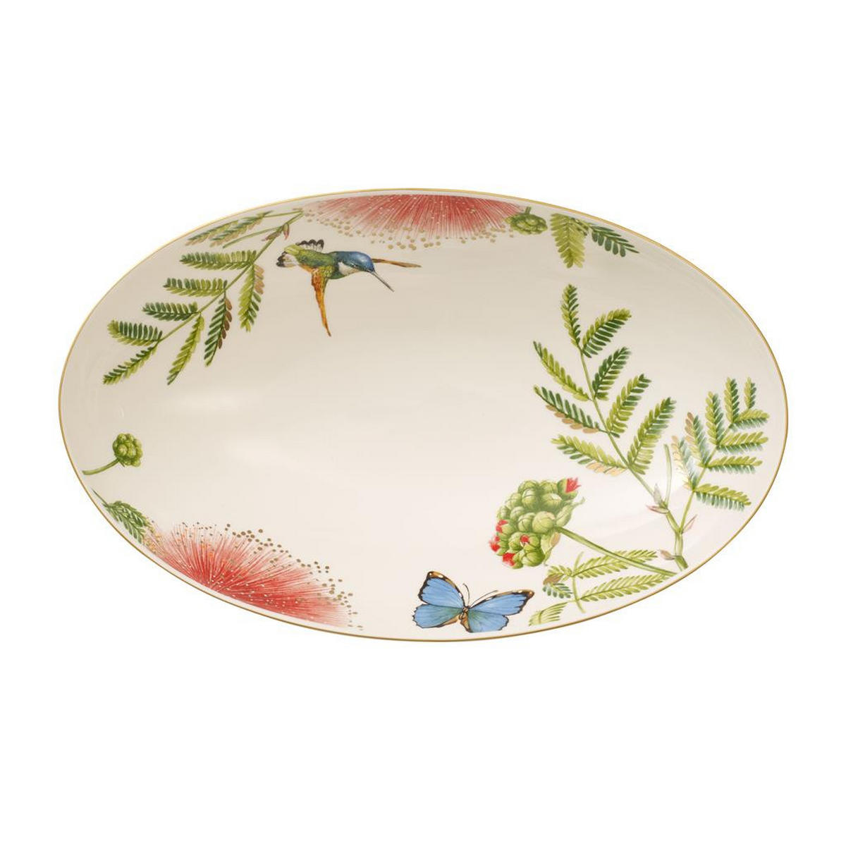 SCHALE OVAL Amazonia bunt 30 x 18 cm - Multicolor, Keramik (1cm) - Villeroy & Boch
