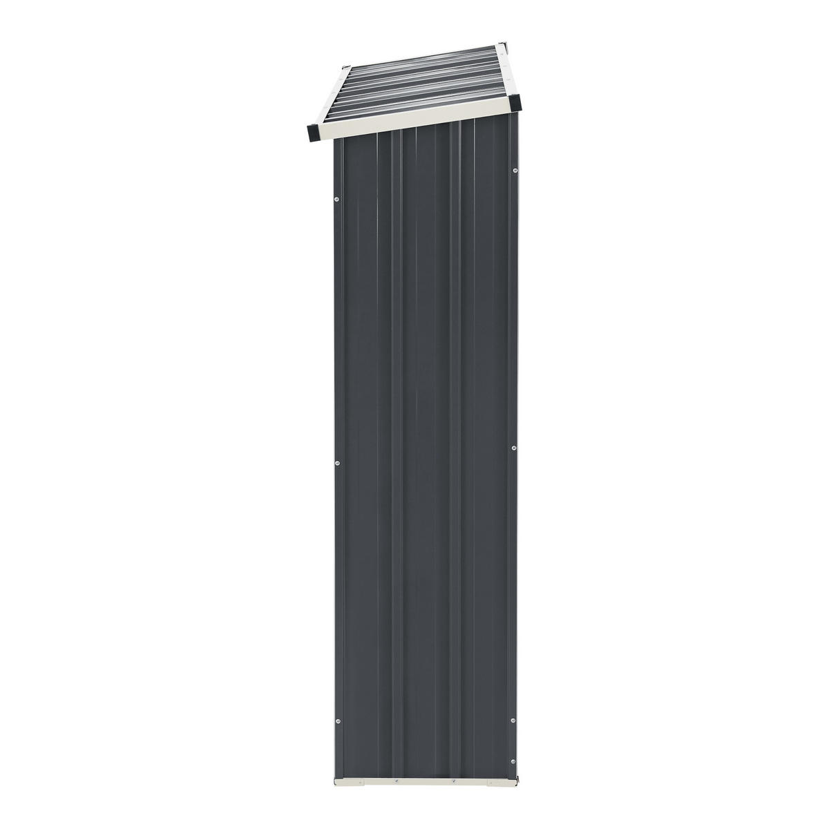 BRENNHOLZUNTERSTAND Kalmar - Anthrazit, Metall (155/157/45cm) - casa.pro