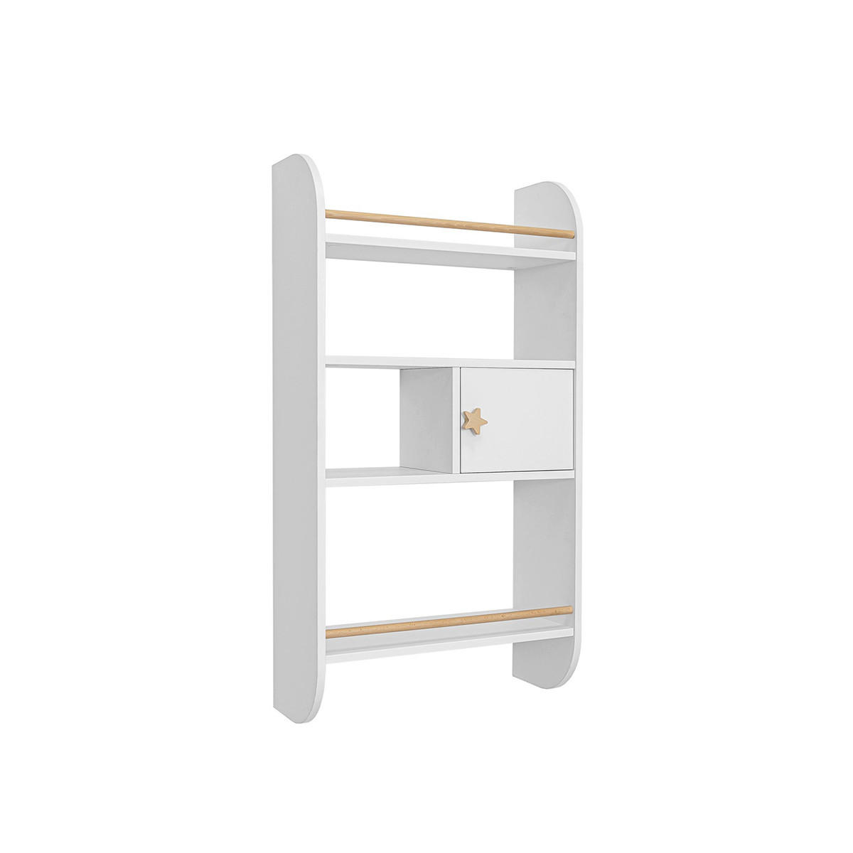 WANDBOARD Rainbow Weiß - Weiß, Holzwerkstoff (57/105/23cm) - Petits-meubles