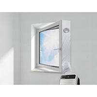 FENSTERABDICHTUNG für mobile Klimageräte 400 cm - Weiß, Textil (400/1/60cm)