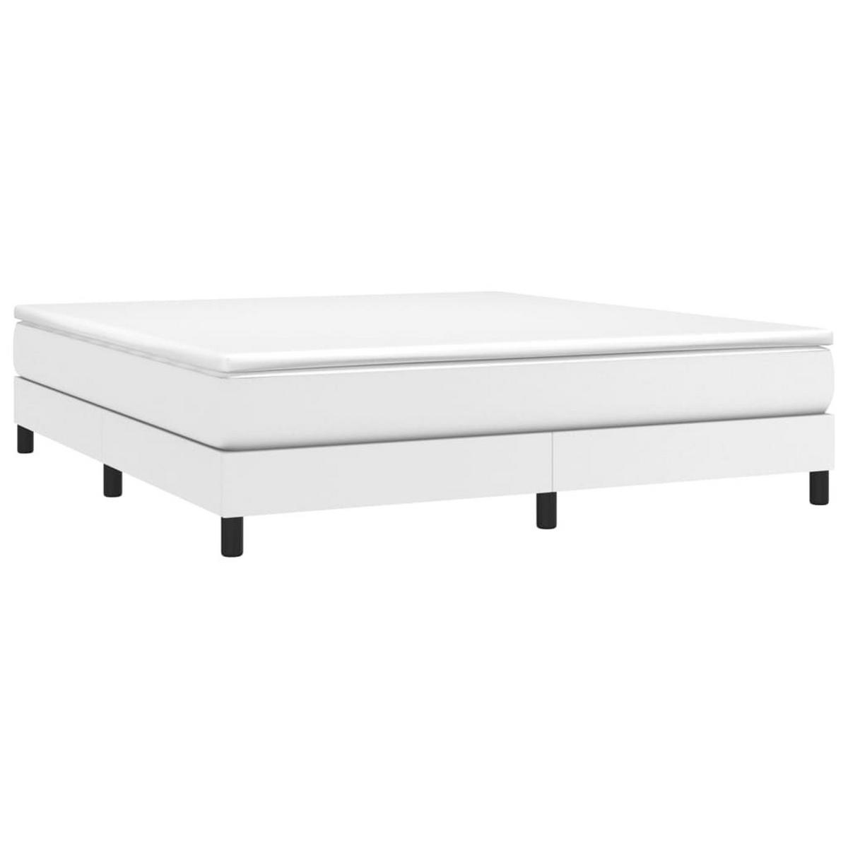 POLSTERBETT Quintero 180/203 cm - Weiß, Holzwerkstoff (180/200cm) - Nettlife