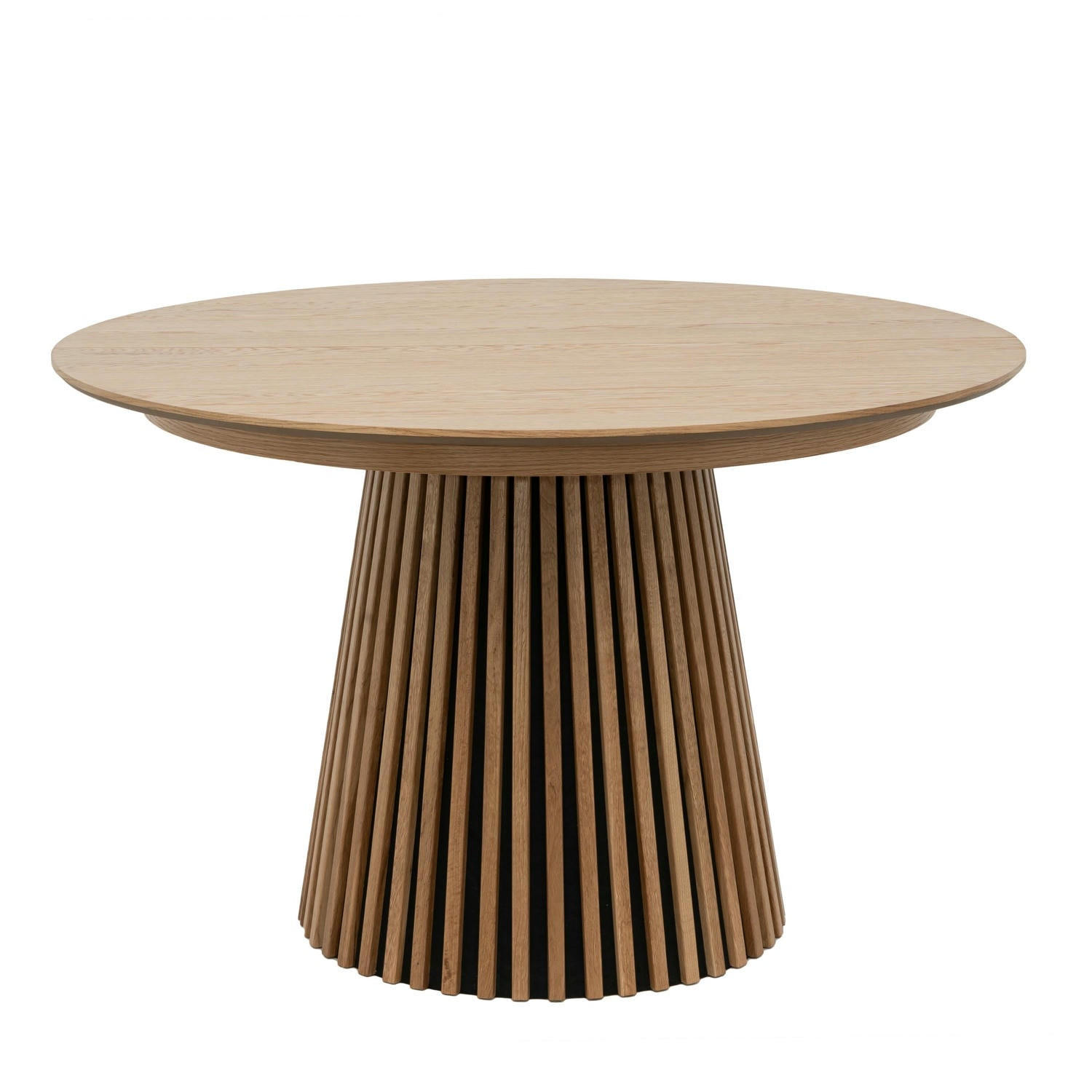ESSTISCH 120/120/75 Eichefarben rund - Eichefarben/Braun, Holzwerkstoff (120/120/75cm) - Furnhouse
