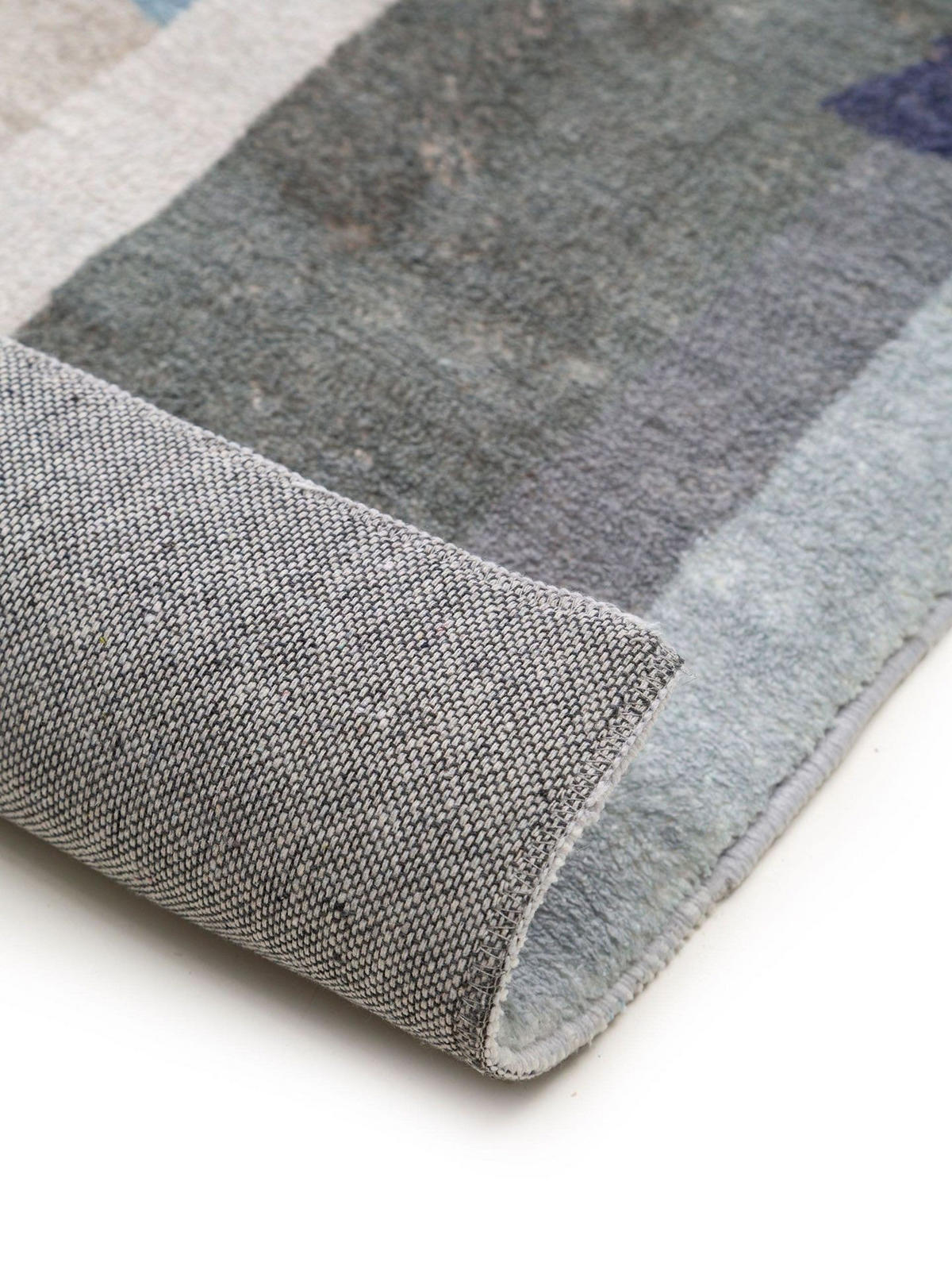 TEPPICH Mara Multicolor/Blau 200x300 cm - Blau/Multicolor, Textil (200/1cm) - KUNSTLOFT