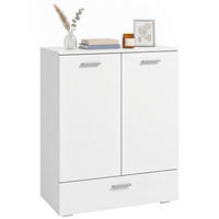 SIDEBOARD Weiß 80/42/100 cm - Weiß, Metall (42/100/80cm) - PANGIVO