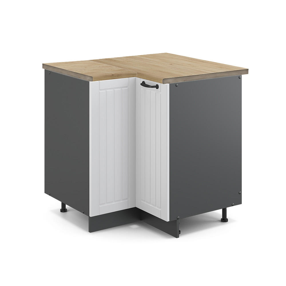 H&Ouml;RNUNDERSK&Aring;P Fame-Line Vitt hus p&aring; landet 80.5 cm , AP Oak Vit, Antracit 82/80.5/60 cm