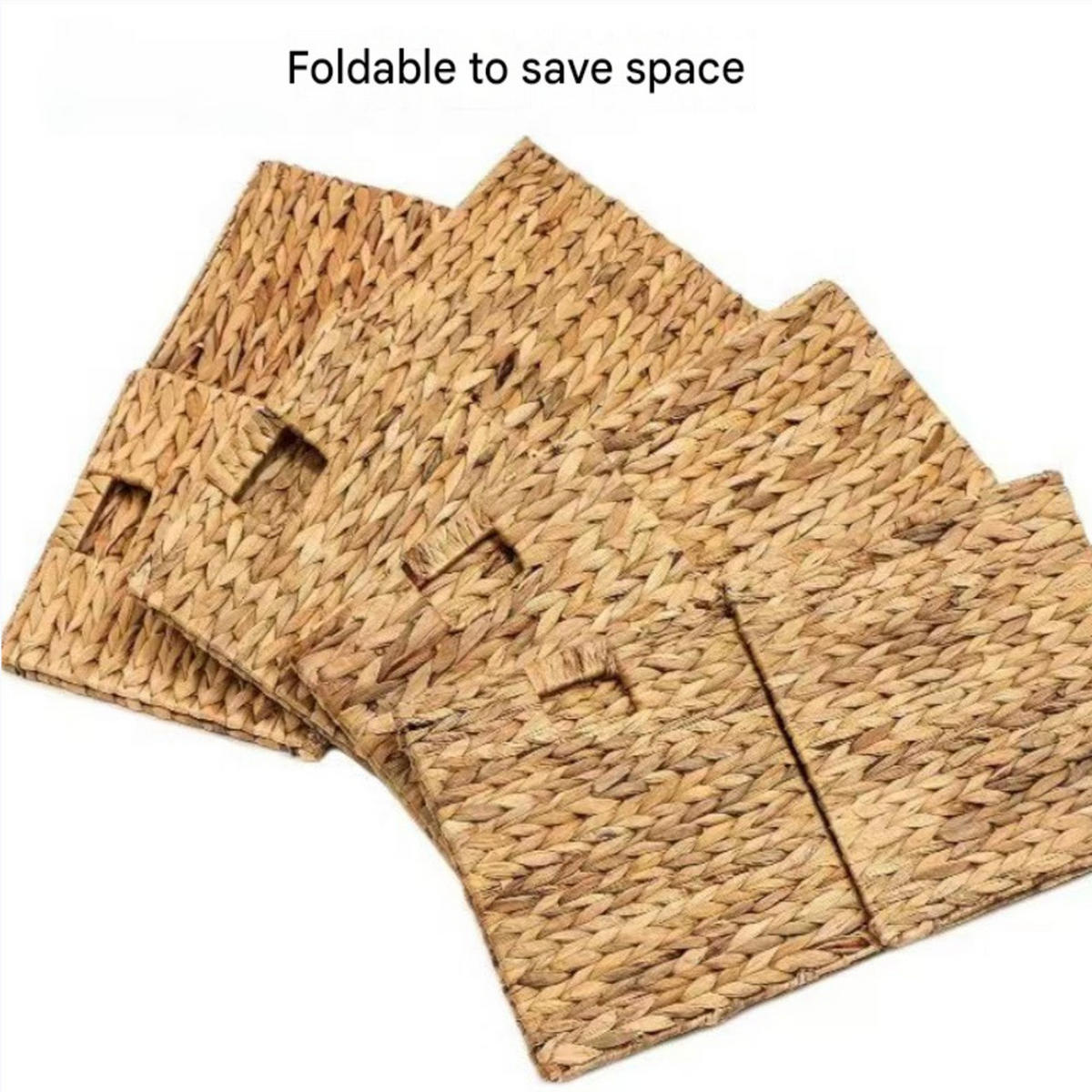 AUFBEWAHRUNGSKORB, Aus Kürbisgras, 30 × 30 × 30 cm - Braun, Naturmaterialien (30/30cm) - Weltevree