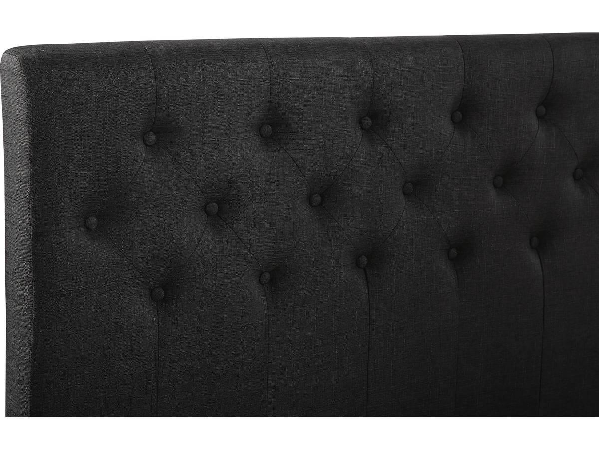 POLSTERBETT Emmy Grau - Grau, Textil (140/190cm) - Habitat Garten