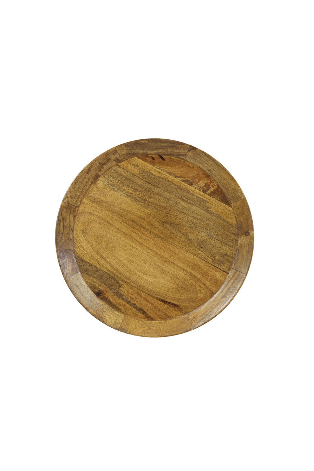 BEISTELLTISCH JOEKON - Braun- Ø40x47cm - Braun, Holz (40/40/47cm) - Light & Living