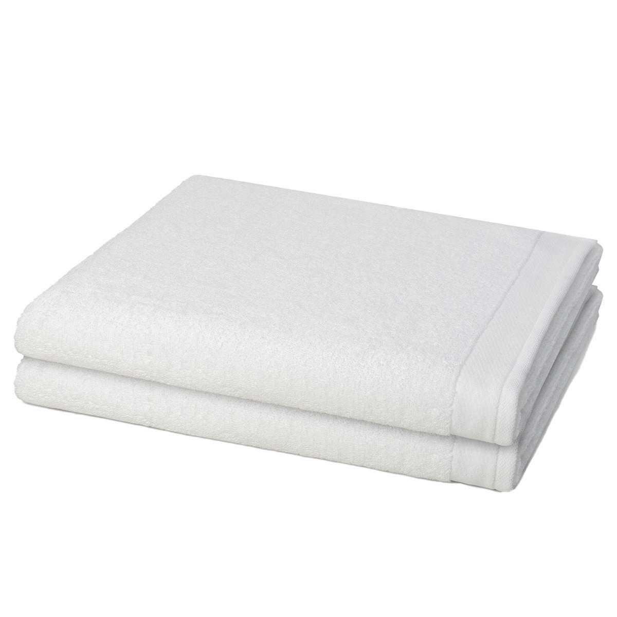 DUSCHTUCH Premium 2er-Set - Weiß, Textil (80/150cm) - MÖVE