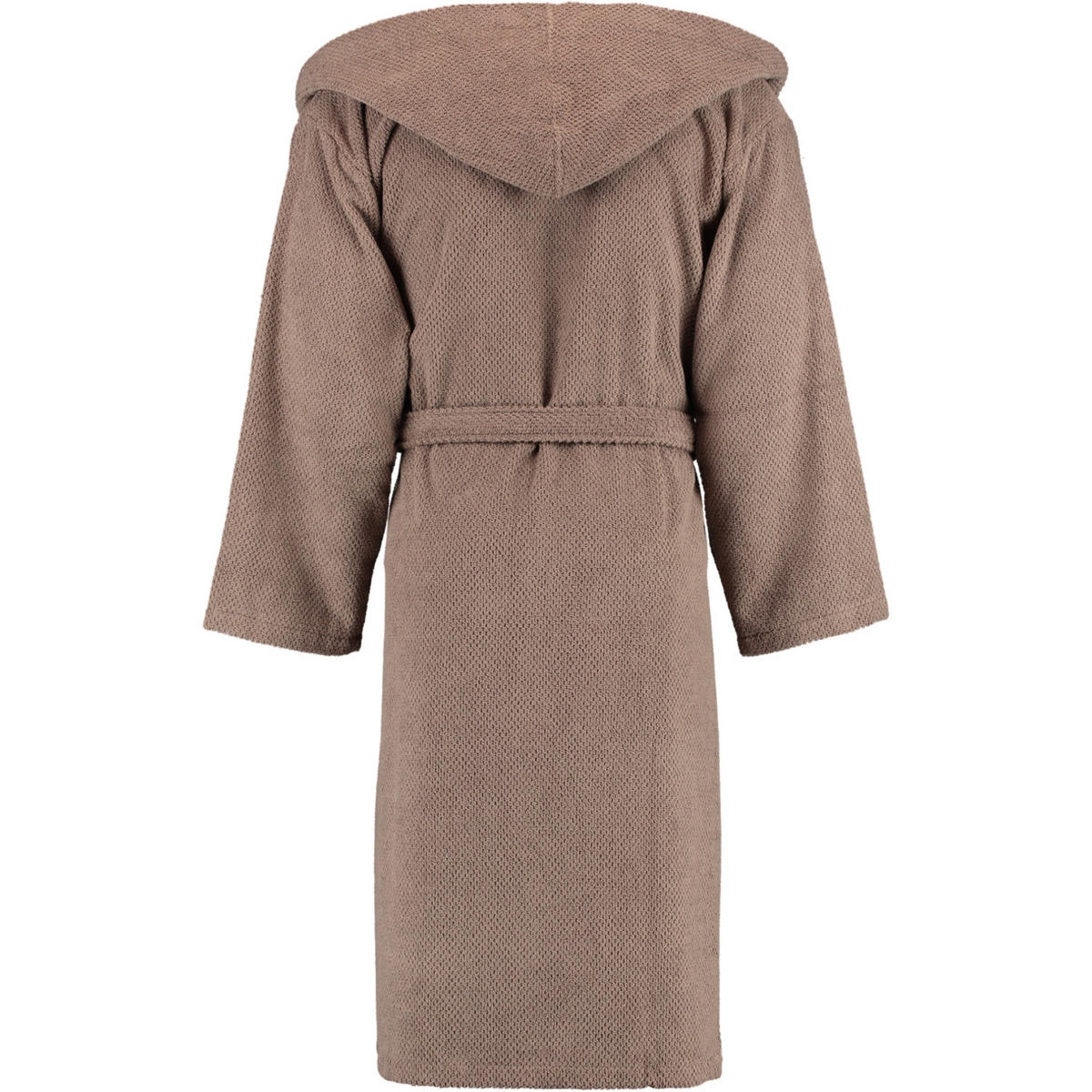 BADEMANTEL UNISEX KAPUZE BARONESSE TAUPE - 58 - Braun, Textil (Lnull) - Rhomtuft