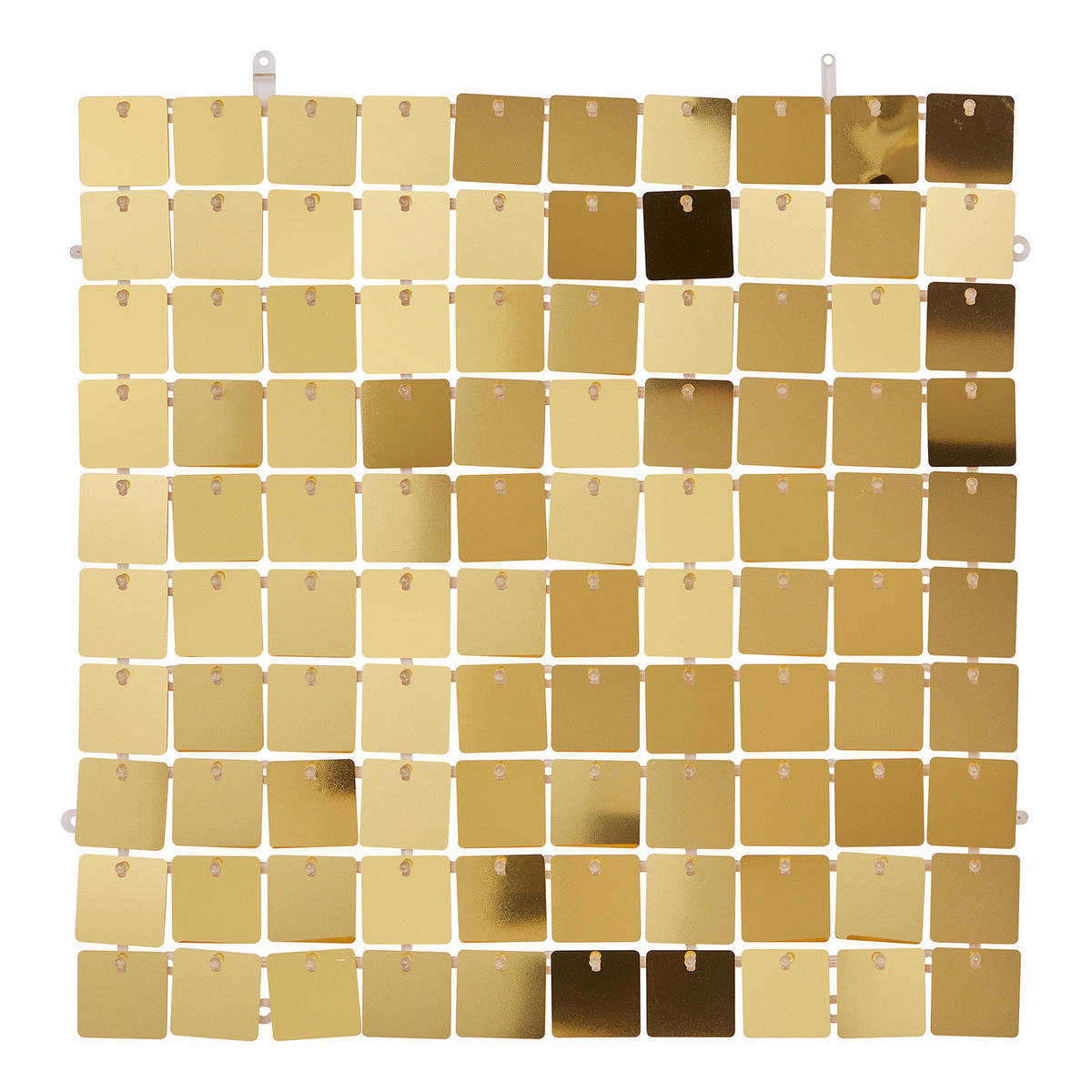 WANDDEKORATION 4er-Set Disco - Goldfarben, Kunststoff (0.5/30/30cm) - Butlers