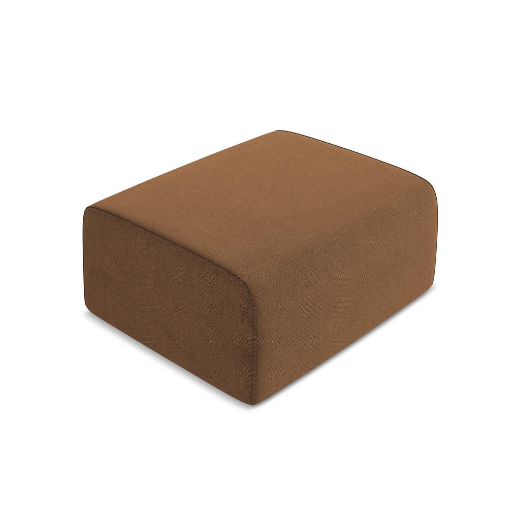 Thumbnail - Makamii Pouf, Terra cotta, Textil, 1-Sitzer, Füllung: Schaumstoff, 90x80x60 cm, Made in EU, Wohnzimmer, Hocker, Sitzhock...