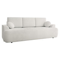 SCHLAFSOFA Velo - Creme/Schwarz, Holz/Kunststoff (248/94/110cm) - MIRJAN24