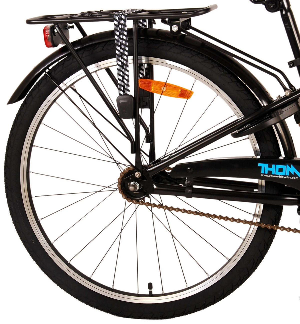 KINDERFAHRRAD Thornbike - Jungen - Rücktritt + Handbremse - 24 Zoll - Blau - Blau, Metall (61cm) - TPFSports