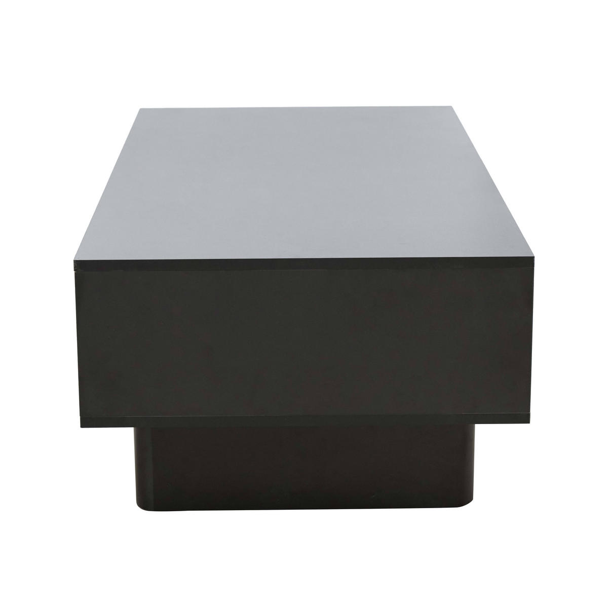 COUCHTISCH, Schwarz - Schwarz, Holz (120/60/39cm) - Oviala