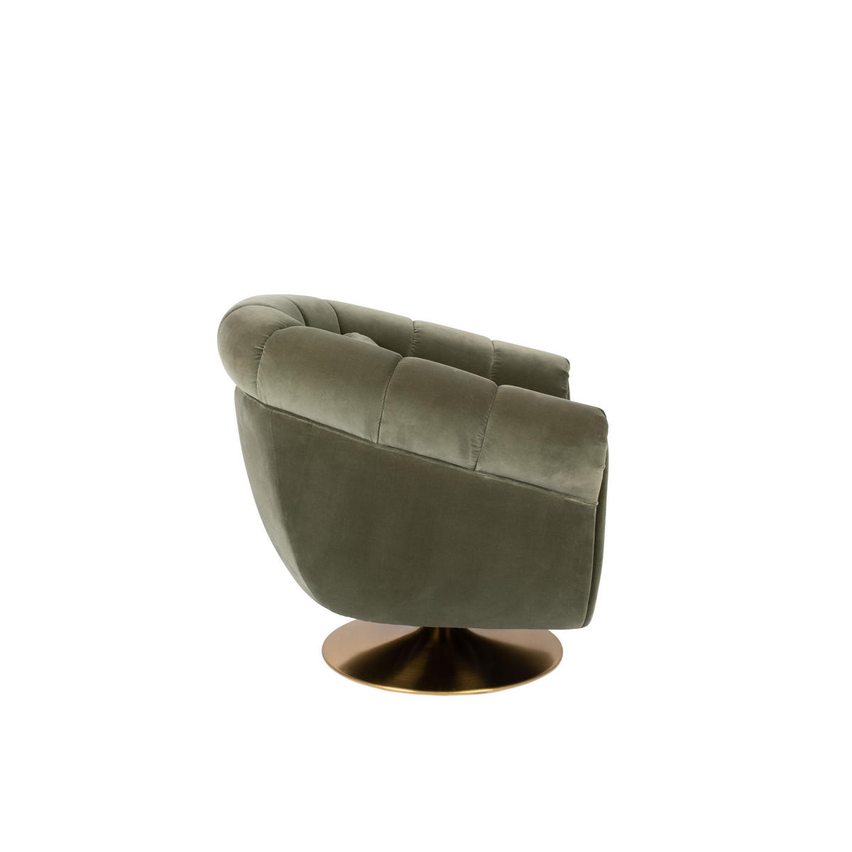 SESSEL Member Grün - Grün, Textil (82/79/88cm) - Dutchbone
