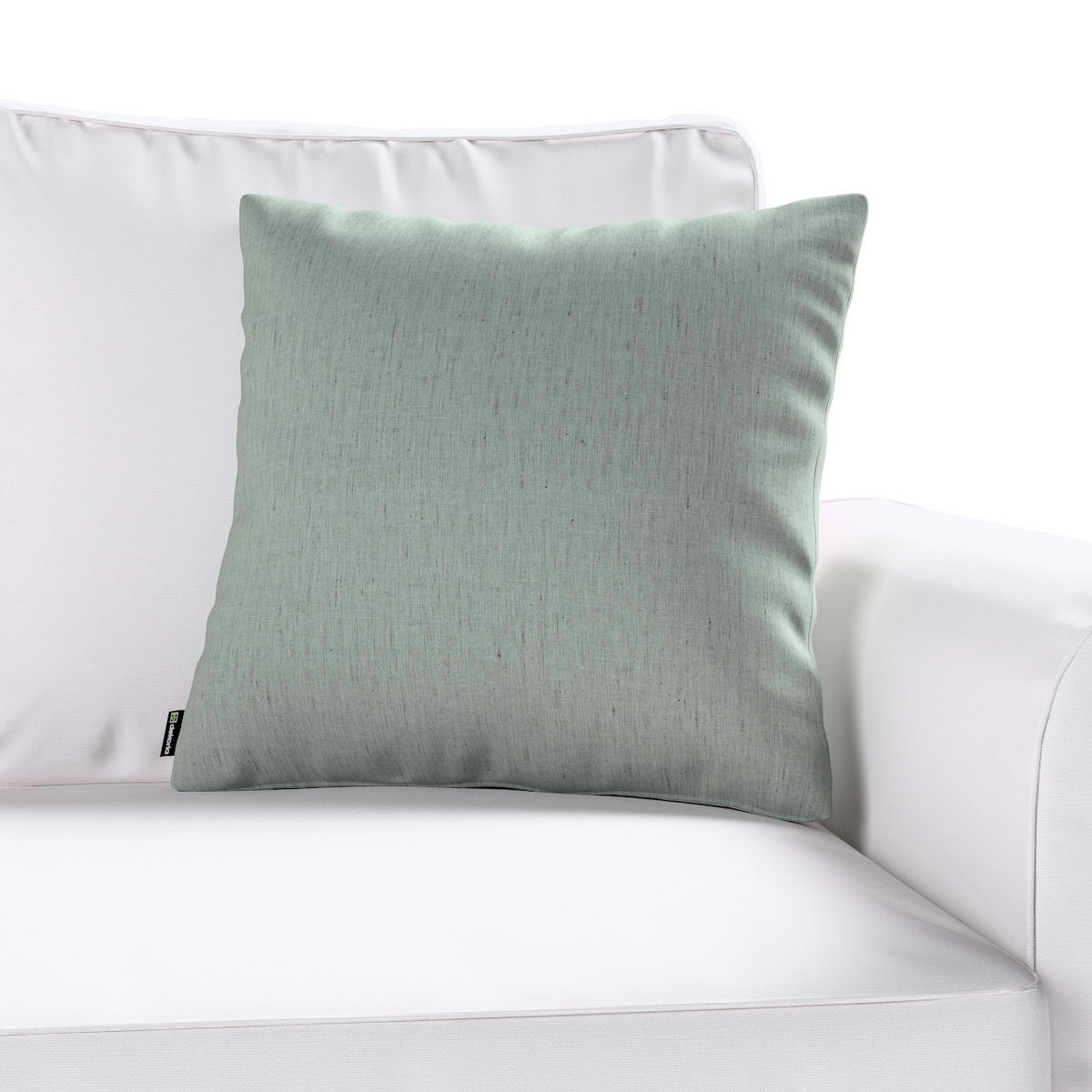 KISSENHÜLLE Leinen grau, 43x43 cm - Grau, Textil (43/43cm) - Dekoria