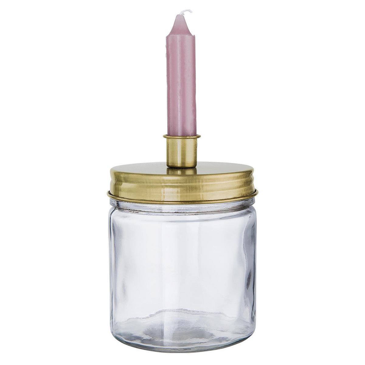 KERZENHALTER (4er Set) Candle Jar - Goldfarben, Glas (11/15/11cm) - Butlers