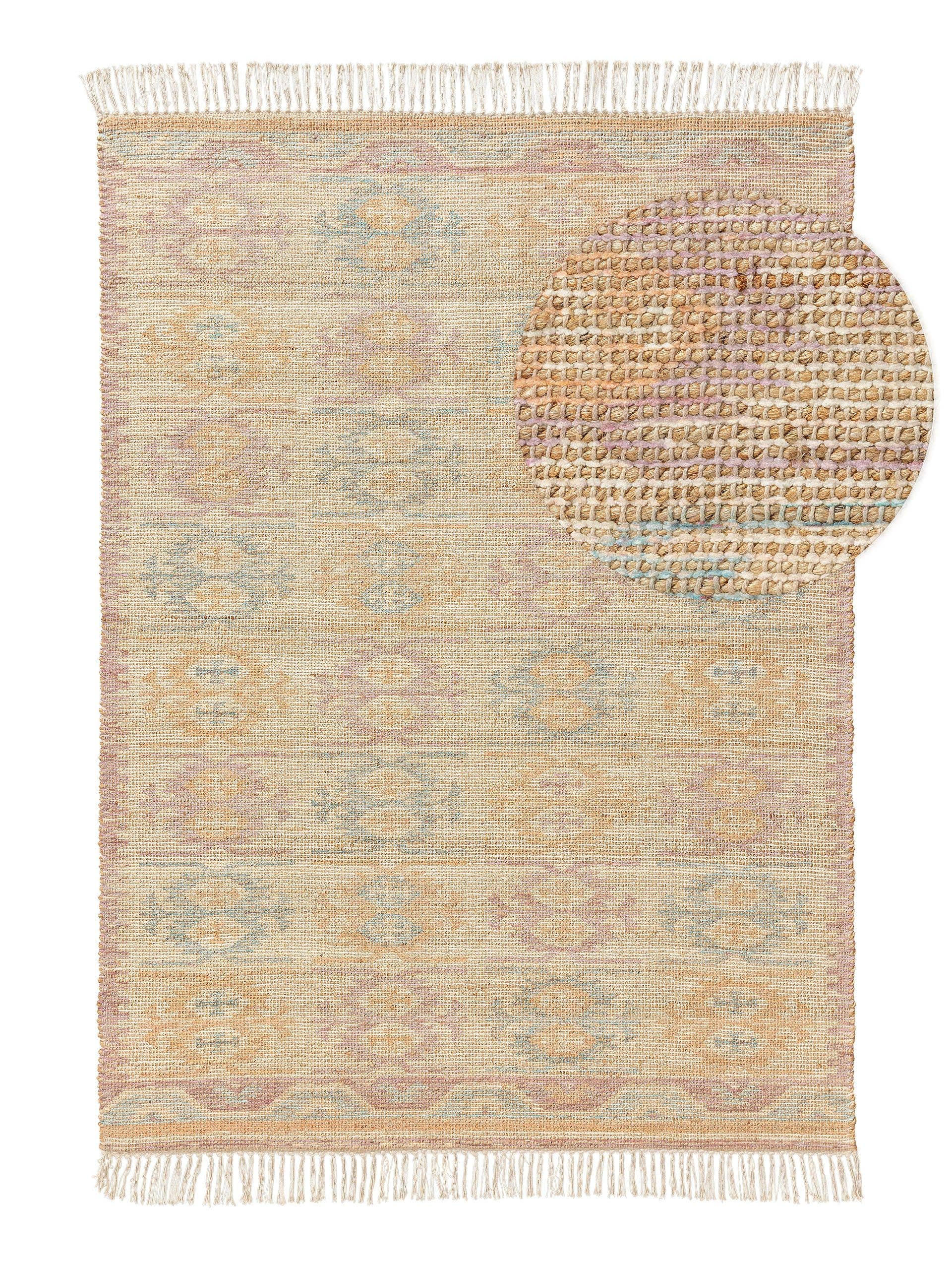 JUTETEPPICH Himal Multicolor 200x300 cm - Multicolor, Textil (200/300cm) - benuta Pop