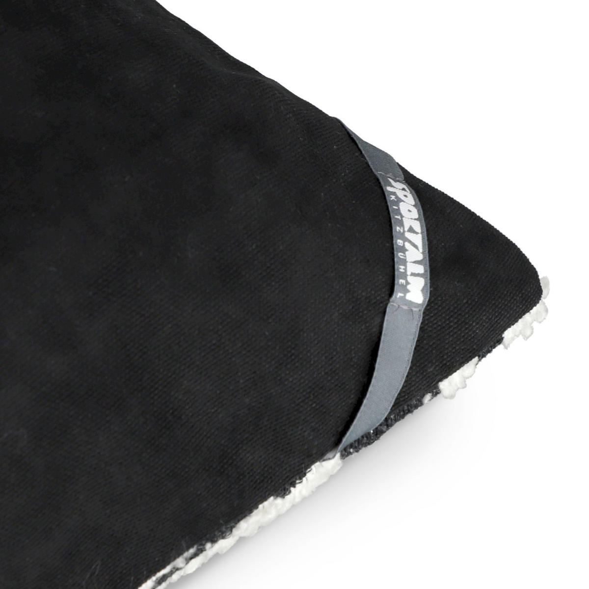 ZIERKISSENHÜLLE SPOT - Schwarz, Textil (50/50cm) - Sportalm Kitzbühel