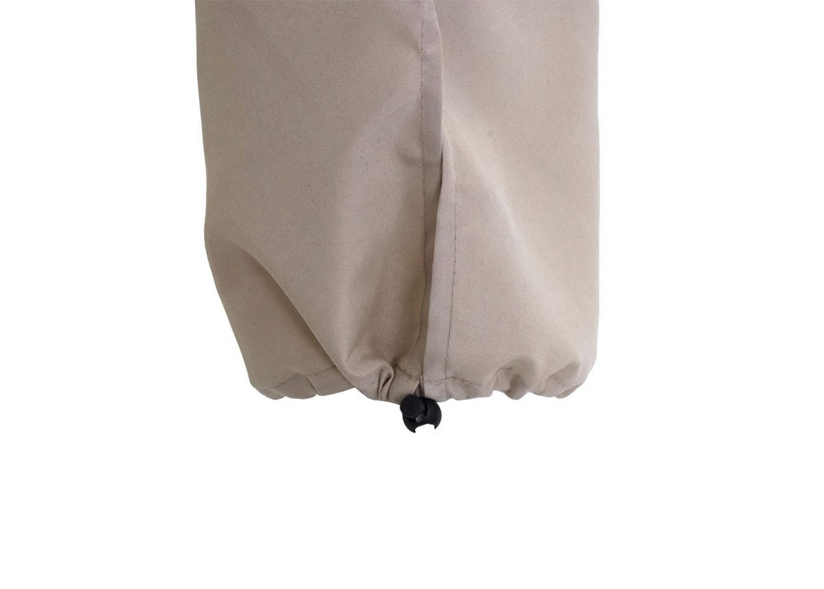 SCHIRMHÜLLE für Alu Sonnenschirm 2x3m HxBxT 185x32x32cm creme mit Kordelzug - Creme, Textil (32/185/32cm) - PROREGAL