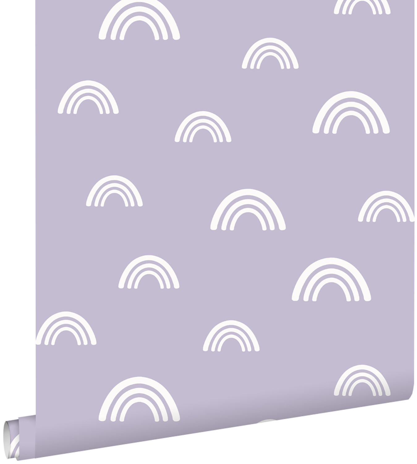 TAPETE Regenbogen 50 x 900 cm - Lila, Papier (50/0.1cm) - ESTAhome