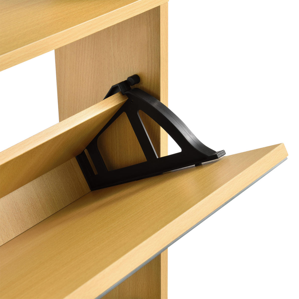 KOPÍROVACÍ STOLEK Vogar - barva dubu, kompozitní dřevo (63/134/17cm) - [en.casa]