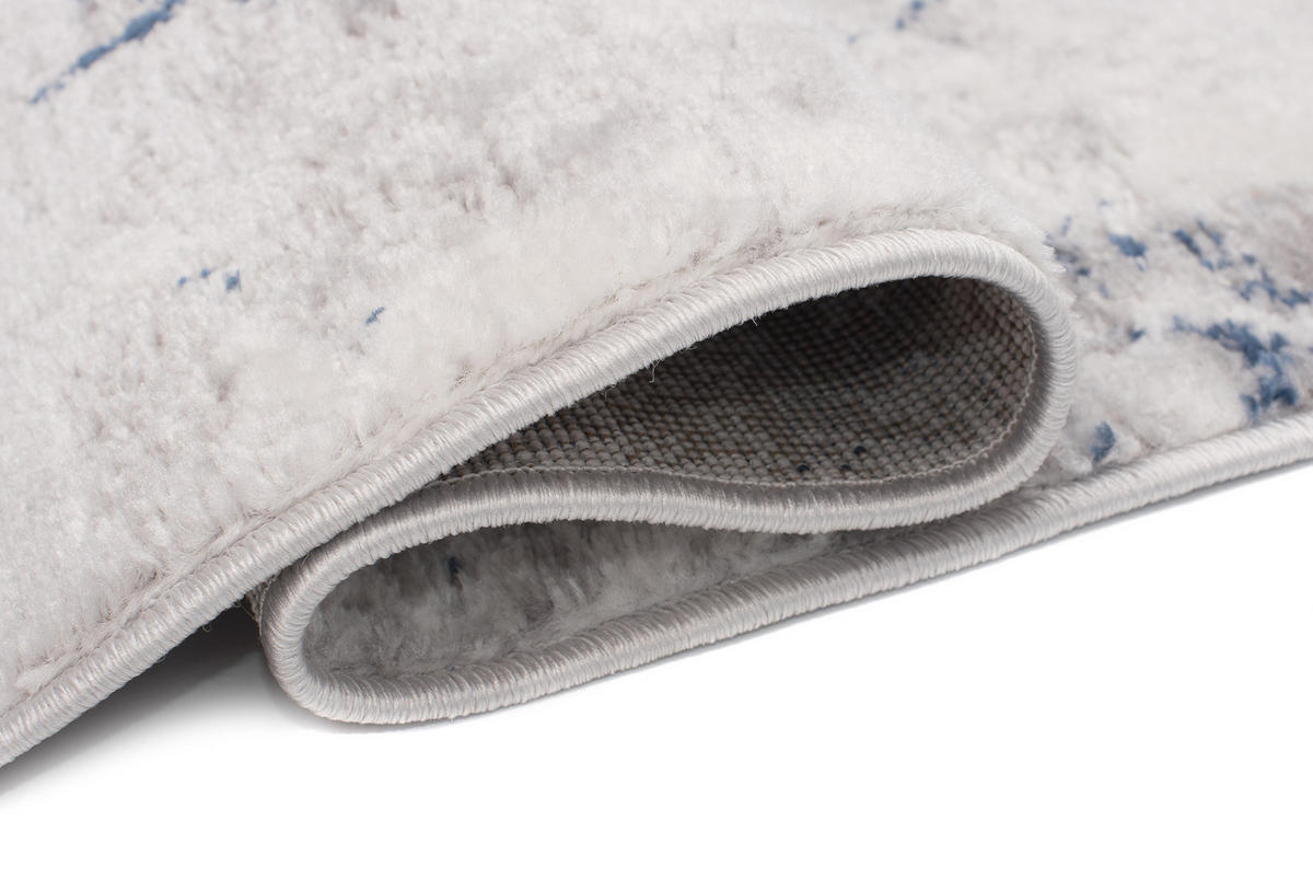 TEPPICH SKY Grau Blau 180/250 cm - Blau/Grau, Textil (180/250cm) - Tapiso