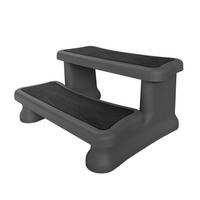 WHIRLPOOL TREPPE Premium Treppe, für runde und eckinge Whirlpools - Braun, Kunststoff (90/40/60cm) - Canadian Spa Company