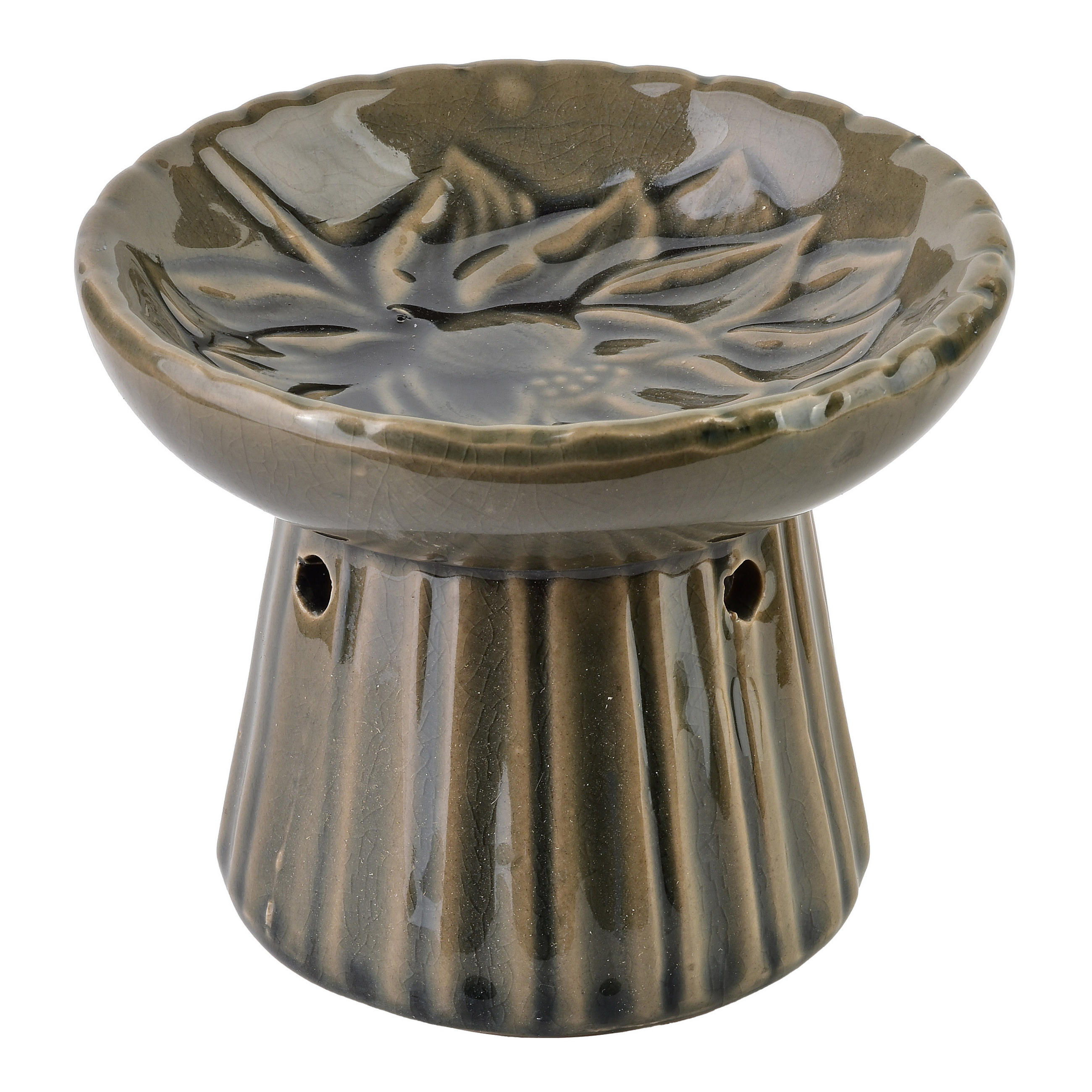 DUFTLAMPE Basic Braun 11/8/8.5 cm Keramik - Braun, Keramik (8.5cm) - Mondex