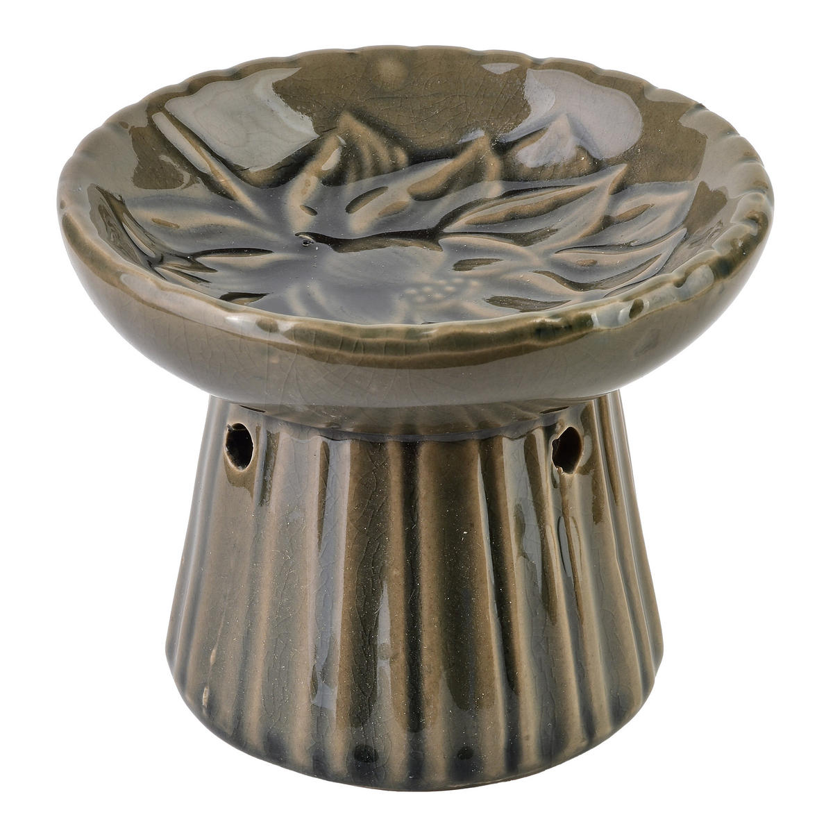 DUFTLAMPE Basic Braun 11/8/8.5 cm Keramik - Braun, Keramik (8.5cm) - Mondex