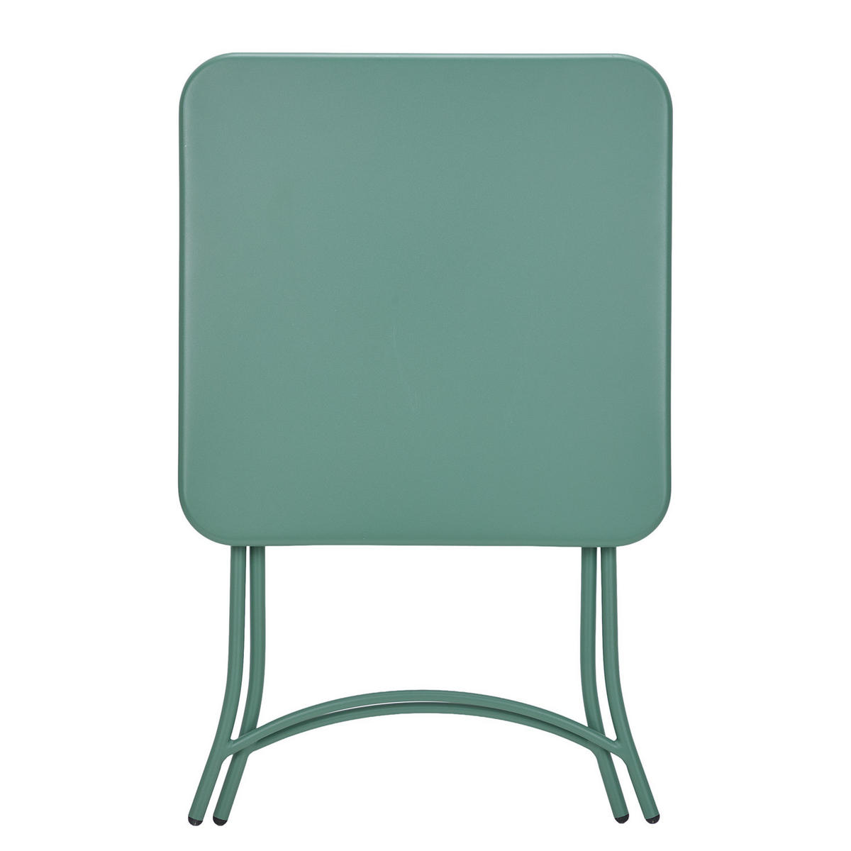 KLAPPTISCH Urban One 58x58 cm - Grün, Metall (58/58/74cm) - Butlers