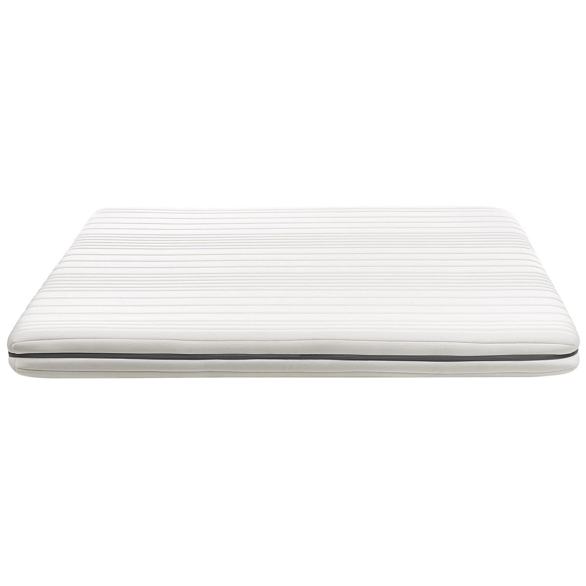 SCHAUMMATRATZE H2/3 Mittel 180/200 cm Enchant - Weiß, Textil (180/200cm) - Beliani