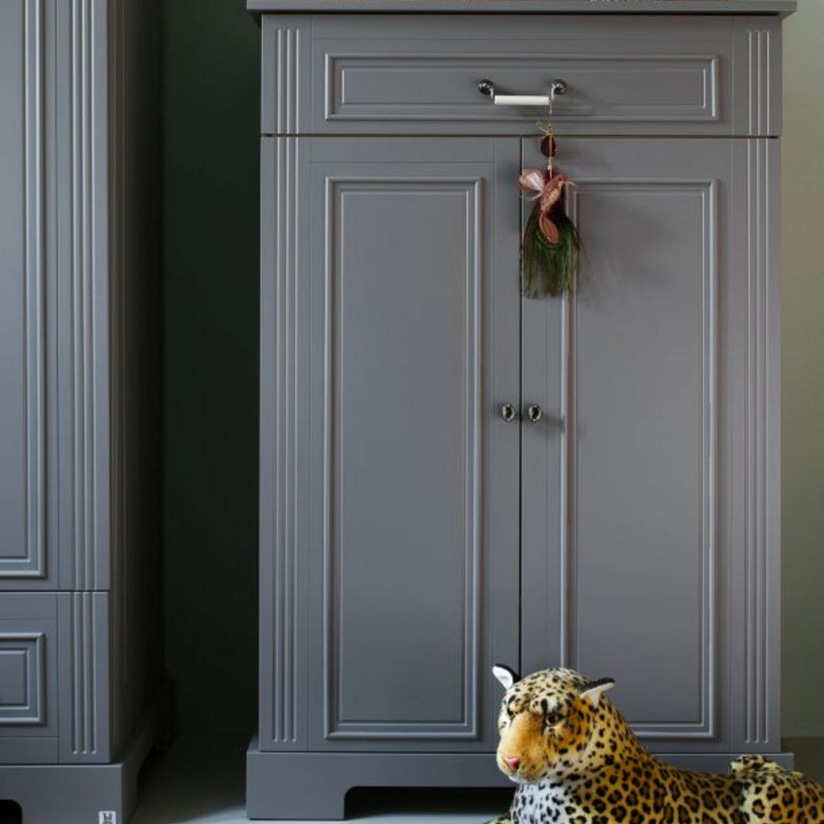 KINDERKOMMODE Ines - Grau, Holzwerkstoff (84/125/44cm) - RAUMHIRSCH FURNITURE