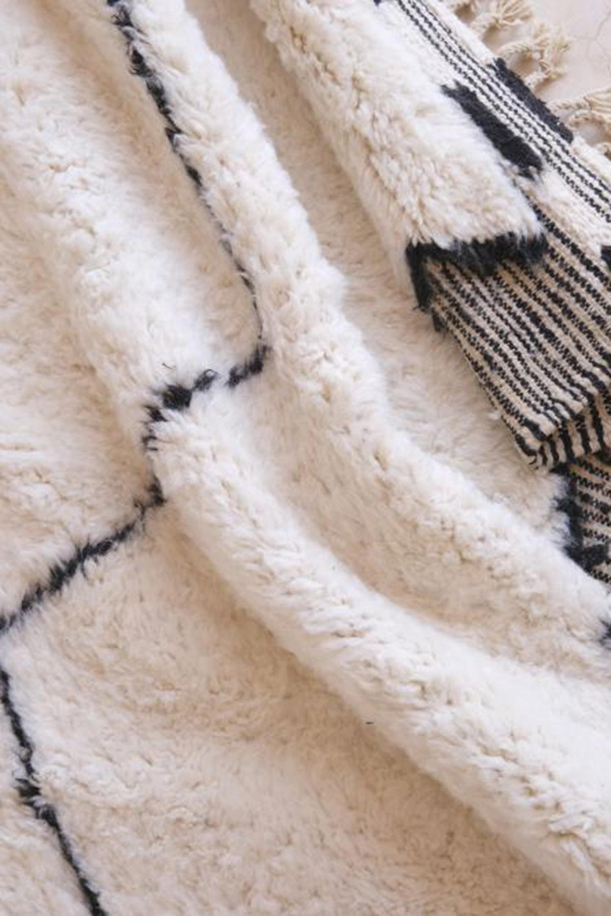 BERBERTEPPICH aus reiner Wolle 249x 348 cm - Weiß, Naturmaterialien (249/348cm) - AFK Living