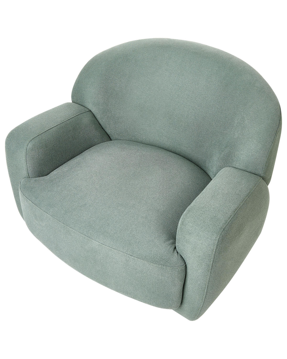 SESSEL Hellgrün Lejre - Goldfarben/Hellgrün, Textil (92/70/83cm) - Beliani