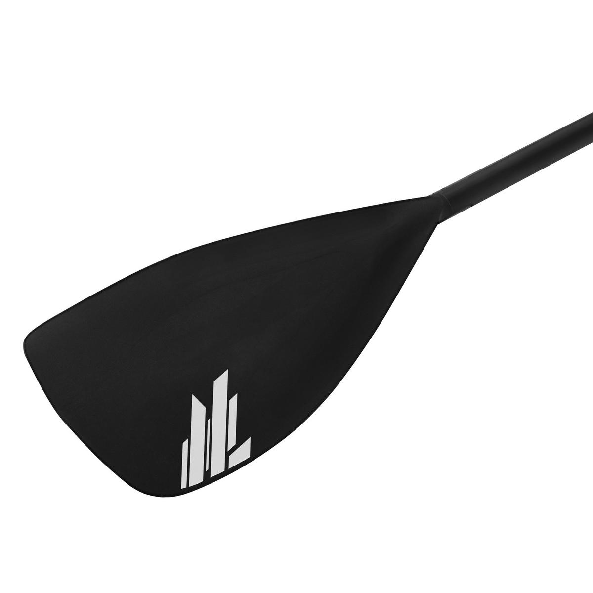 DOPPELPADDEL für SUP und Kajak - Schwarz, Kunststoff (2.8/20/220cm) - ECD-Germany