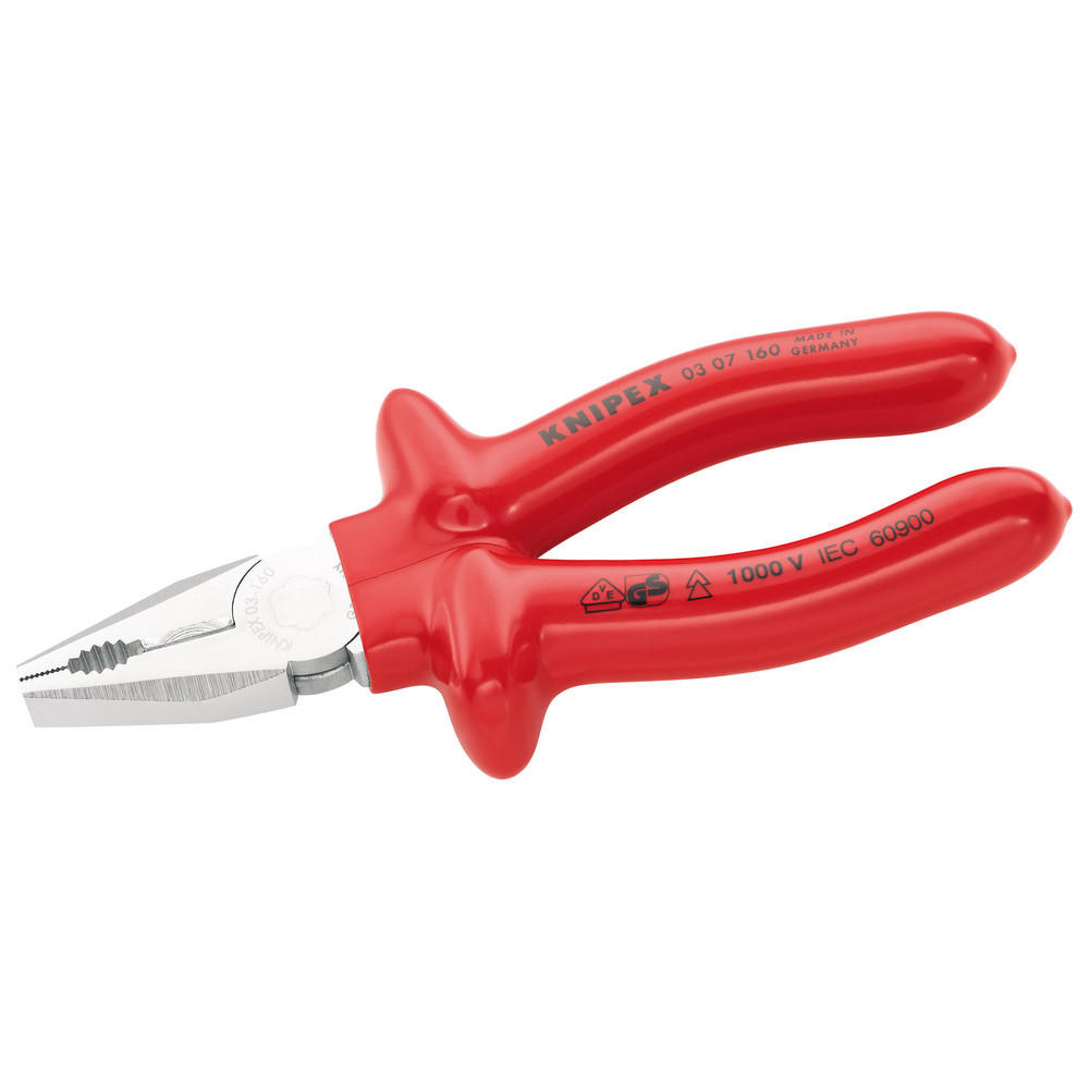 KOMBIZANGE, DIN ISO 5746, VDE-tauchisoliert, 200 mm - Multicolor, Kunststoff (210/66/31cm) - KNIPEX