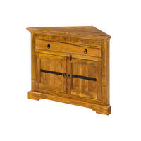 ECKKOMMODE Akazie 107x54x80 honig lackiert OXFORD #0505 - Braun, Holz (107/80/54cm) - Massivmoebel24