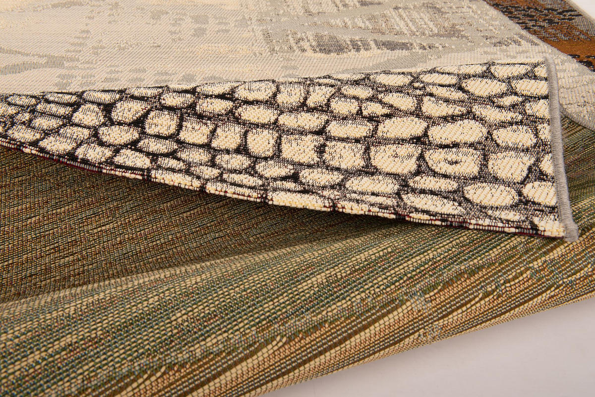 OUTDOORTEPPICH Aurora 80x165 cm - Multicolor, Textil (80/165cm) - Gino Falcone