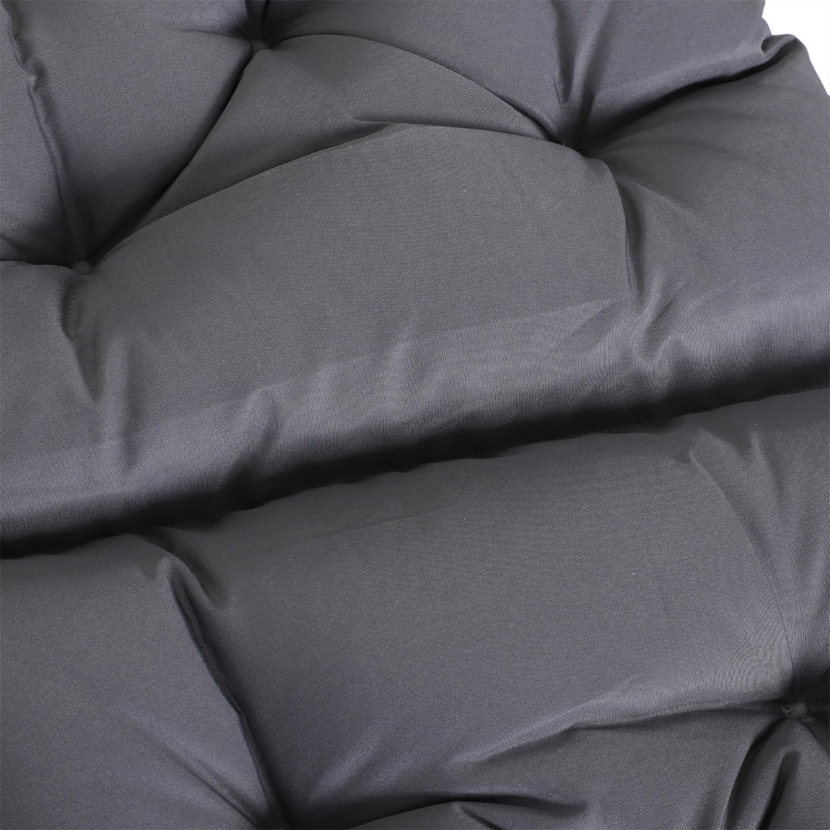 SITZKISSEN, Oxford, Schaumstoff, Grau - Grau, Kunststoff/Textil (50/8/98cm) - Outsunny
