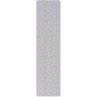 LÄUFER FEINSCHLINGE DESIGNER TEPPICH CIRCLE - Grau, Textil (100/300cm) - Snapstyle
