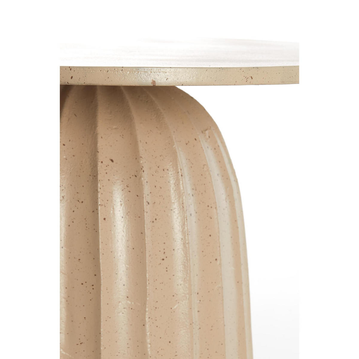 BEISTELLTISCH Veglia Braun 60/60/38 cm - Braun, Metall (60/60/38cm) - Light & Living