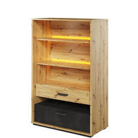 REGAL Qubic QB-06 - Eiche Artisan, Holzwerkstoff (90/138/42cm) - Meblini