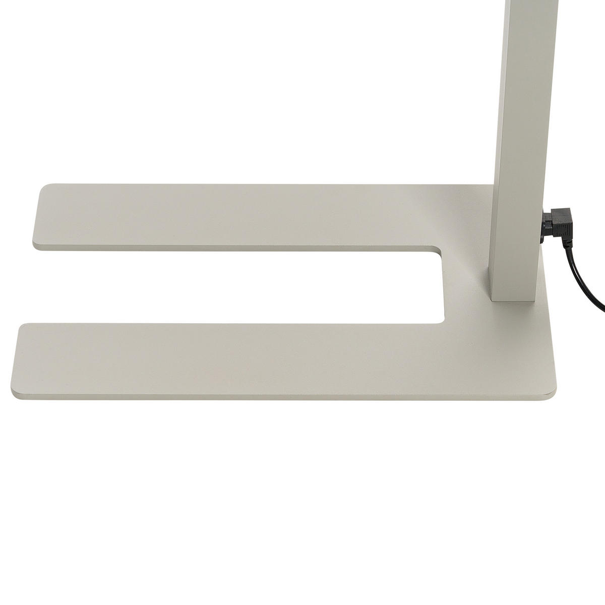 STEHLAMPE Sagitta 121/30/194 cm - Silberfarben, Metall (30/121/194cm) - Beliani