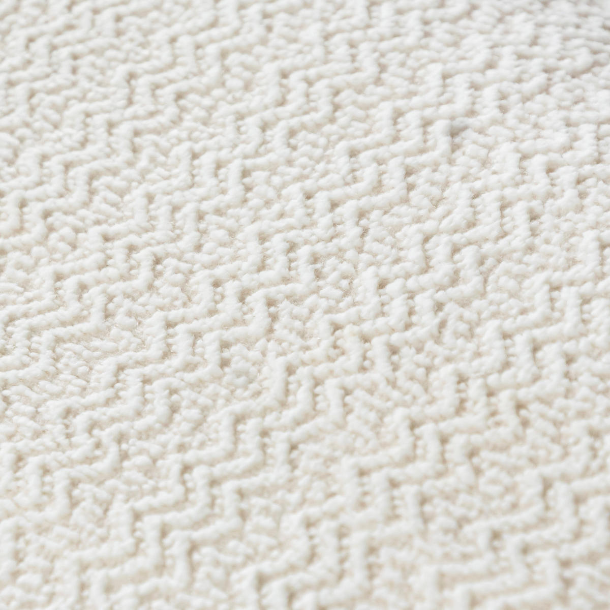 TEPPICH Weiß Modern Geometrisch - Rechteckig Minimalistisch - 250 x 350 cm - Creme/Weiß, Textil (250/350cm) - Mazovia