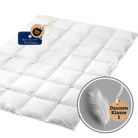 DAUNENDECKE Klasse 1 Leicht und wärmend ideal für Kinder 200 x 135 cm - Weiß, Textil (200/135cm) - nordic coast company