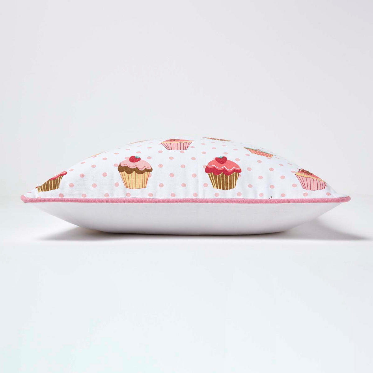 KISSENHÜLLE Cupcakes 45/45 cm - Multicolor, Textil (45/45cm) - Homescapes