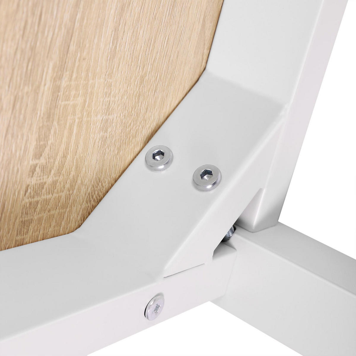 SCHREIBTISCH COMPUTERTISCH - Weiß, Holzwerkstoff (120/76/60cm) - Hansiro